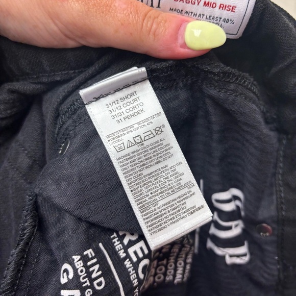 Gap Baggy Mid Rise Jeans - Picture 11 of 12